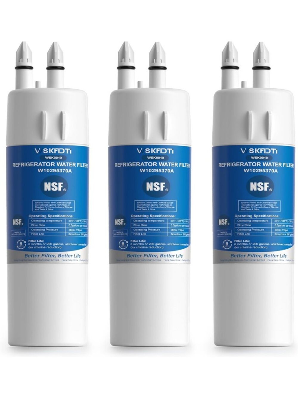 Water Filter Replacement Compatible with EDR1RXD1 - Fits Multiple Models
